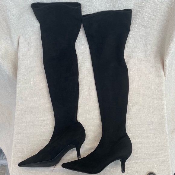 Steve Madden Shoes - Steve Madden over the knee high suede sock boots size 7.5